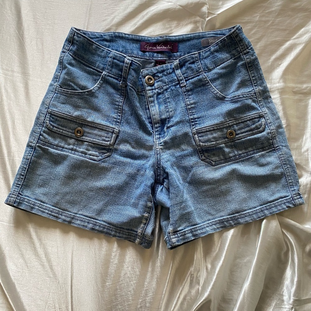 Denim Blue Women's Shorts